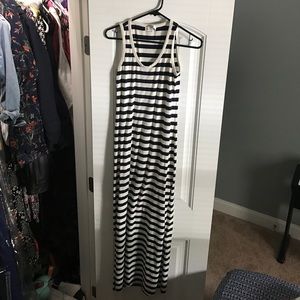 Long striped Vineyard Vines dress