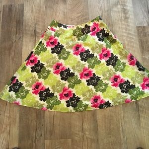 Ann Taylor floral skirt