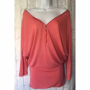 Cute Pink Off The Shoulder Dress