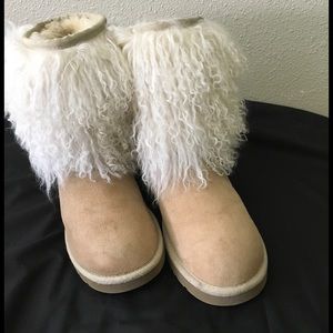 Ugg Mongolian boots!
