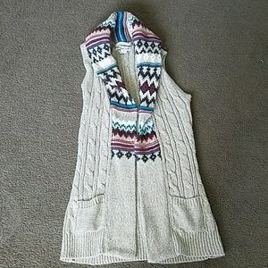 Knit sweater vest