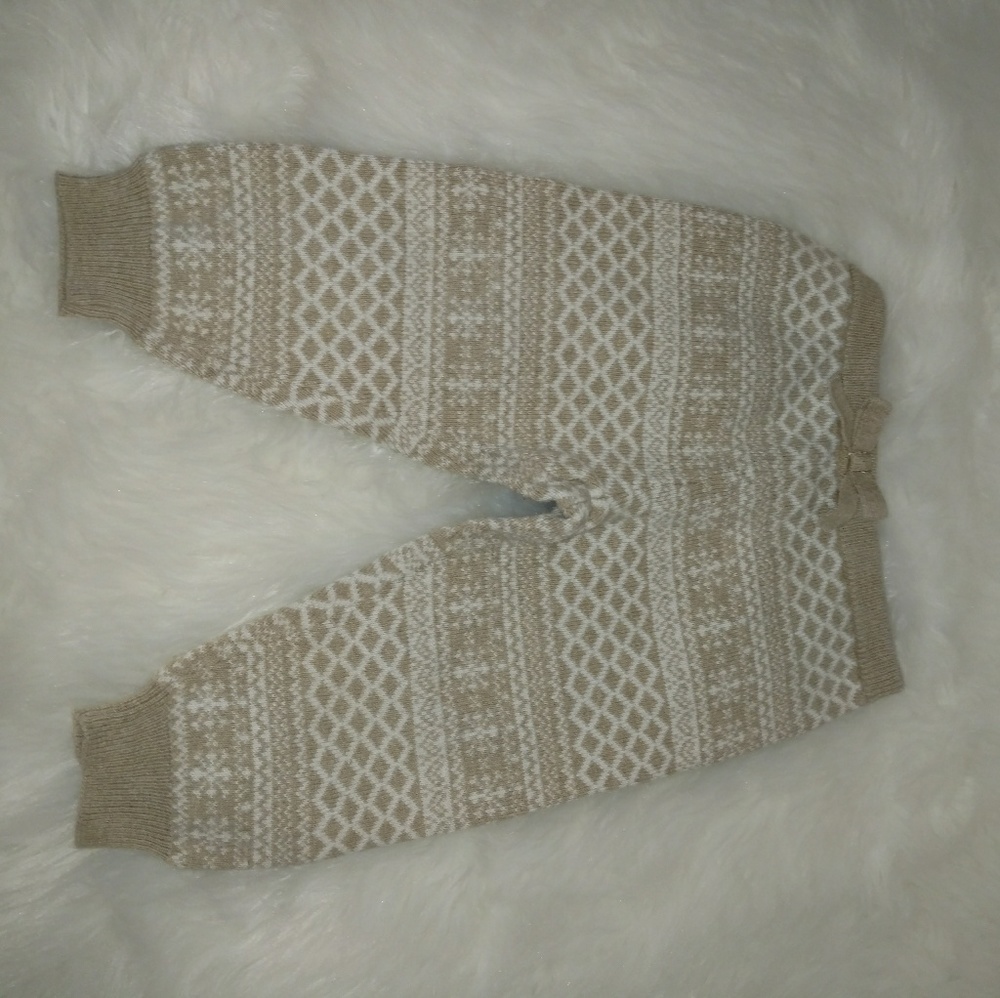 Euc little girls 6- 12 months Janie and jack pants