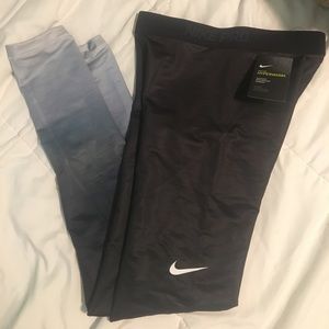 Nike Pro Black Ombré Hyperwarm Leggings
