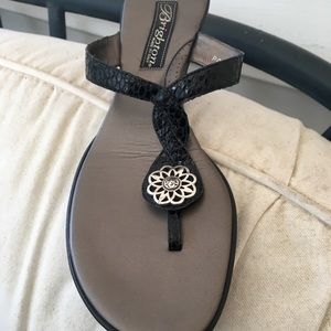 🔴SALE🔴Brighton Black Sandals Size 7 1/2
