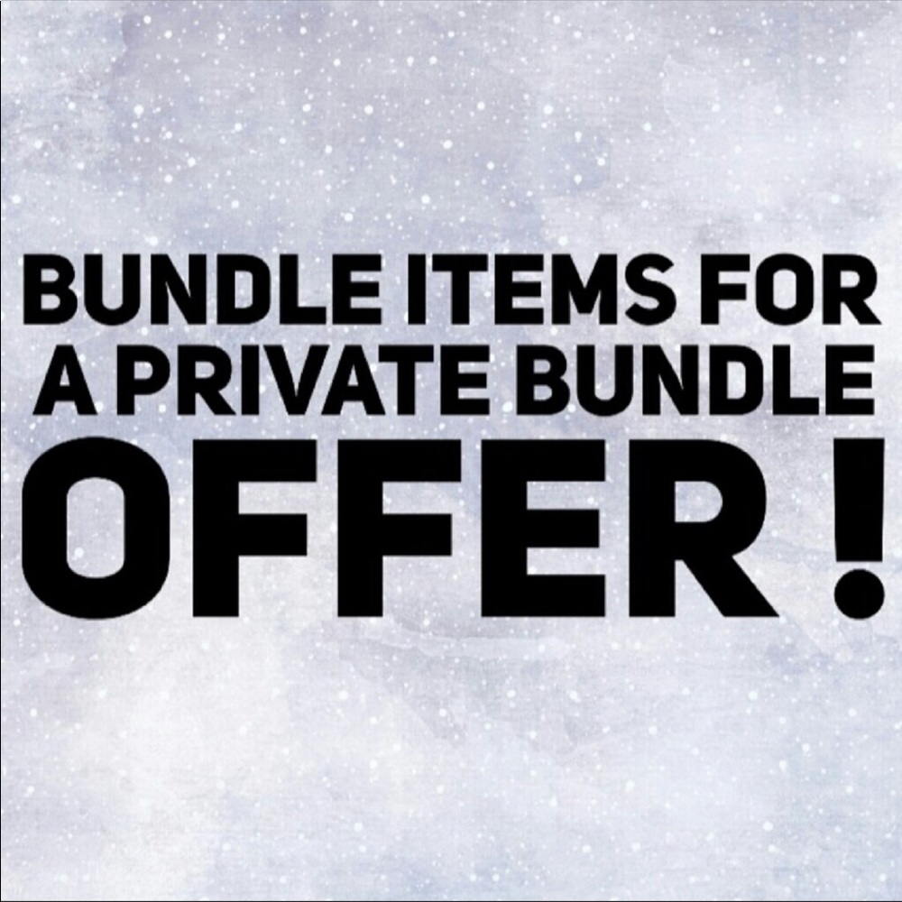 Add One or More Items to a Bundle!