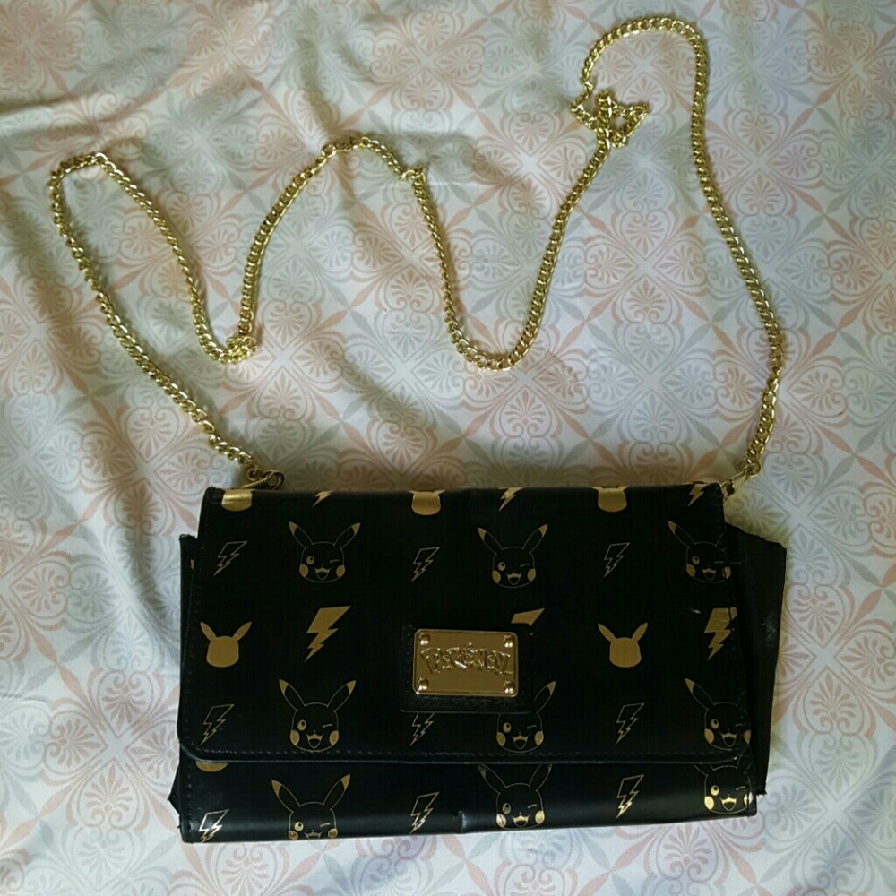 Pikachu cross body wallet