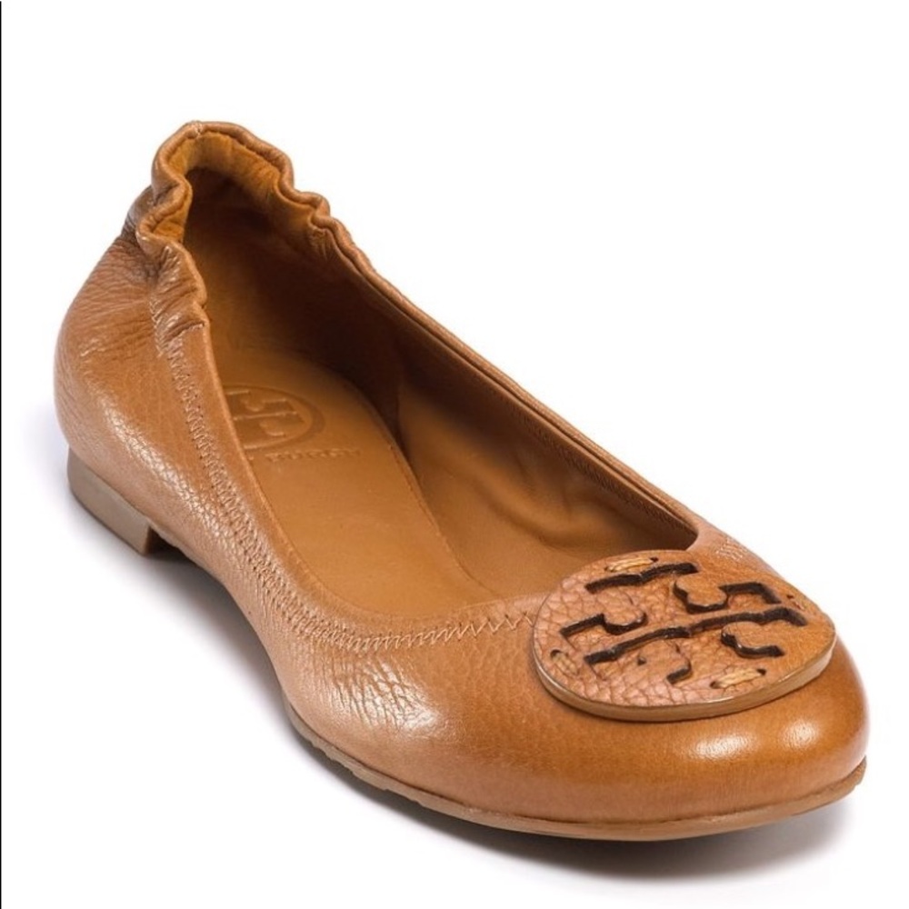 Tory Burch Reva Leather Flats