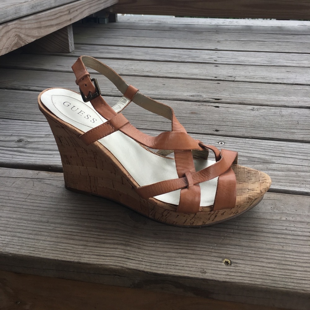 Guess cork Wedges