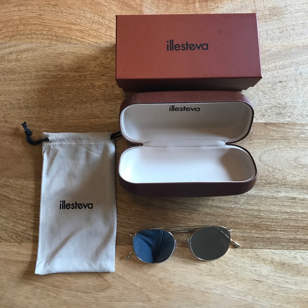 Mykonos Mirrored Round Sunglasses