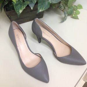 BCBGeneration Grey Pumps - Size 8