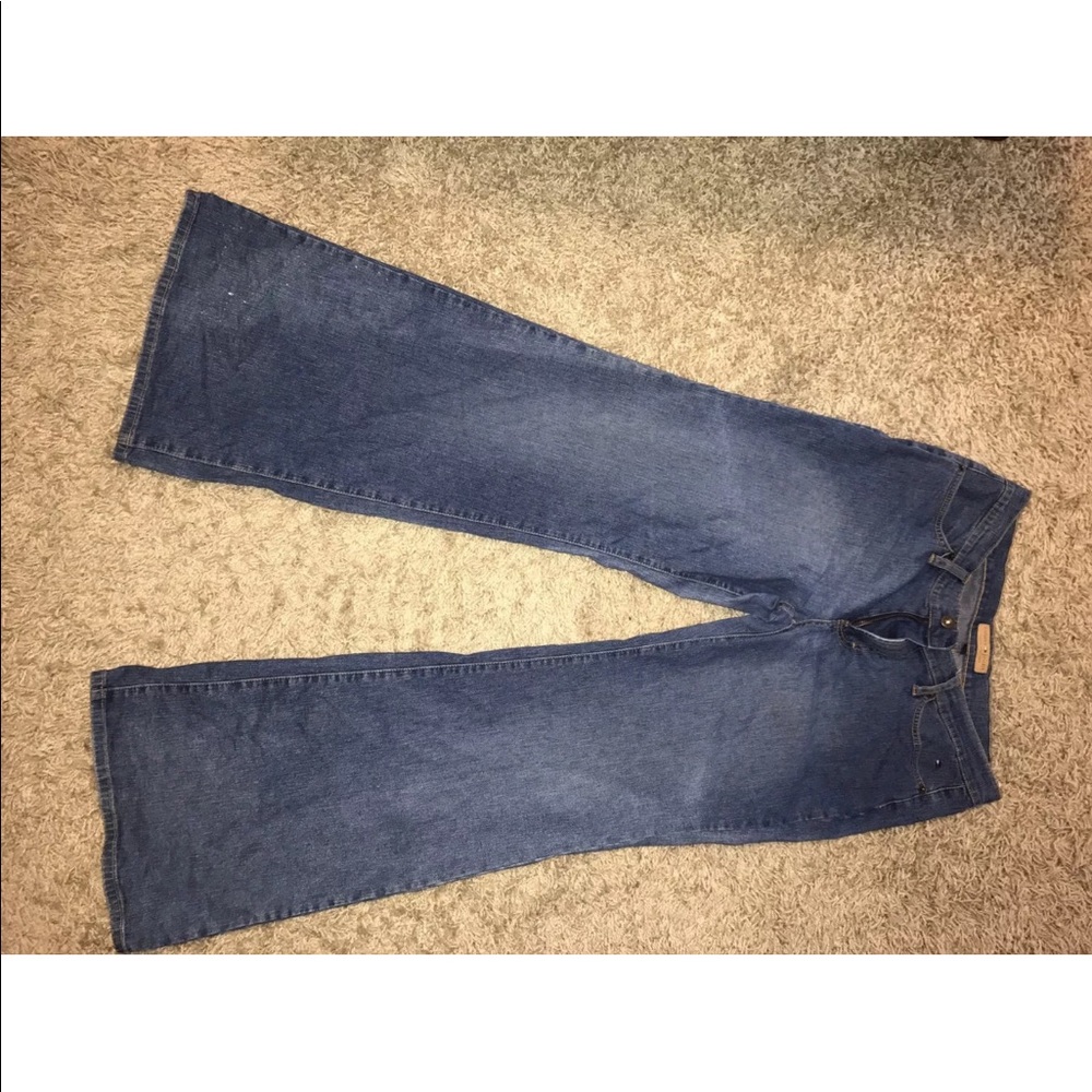 Tommy Hilfiger vintage high waisted wide Leg jeans