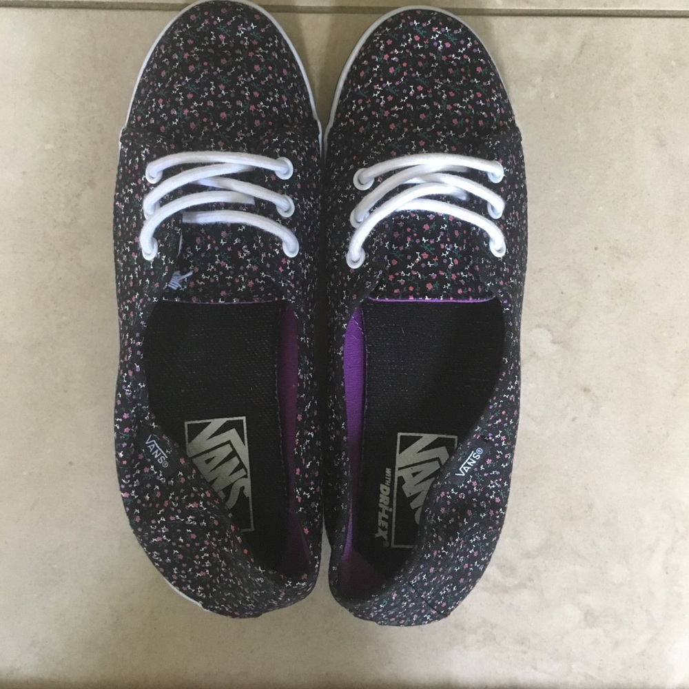 Floral Slip-on Vans