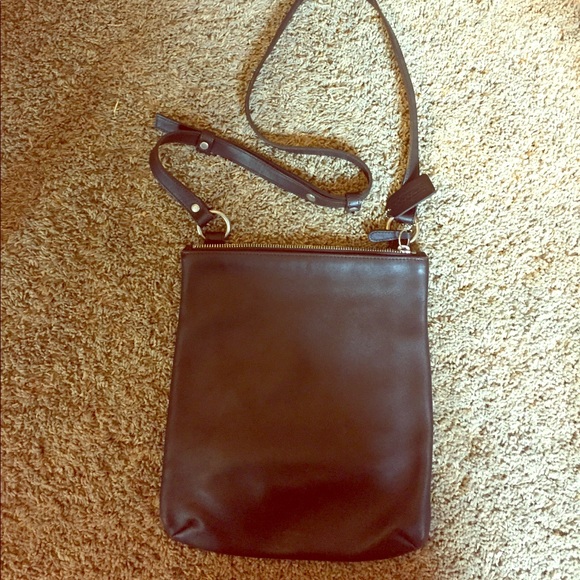 Dark brown hip Coach purse - Picture 1 of 2