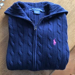 Polo Ralph Lauren Hooded Knit Sweater