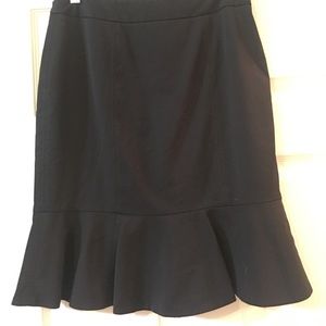 Black skirt from WHBM, size 4.  Great length!