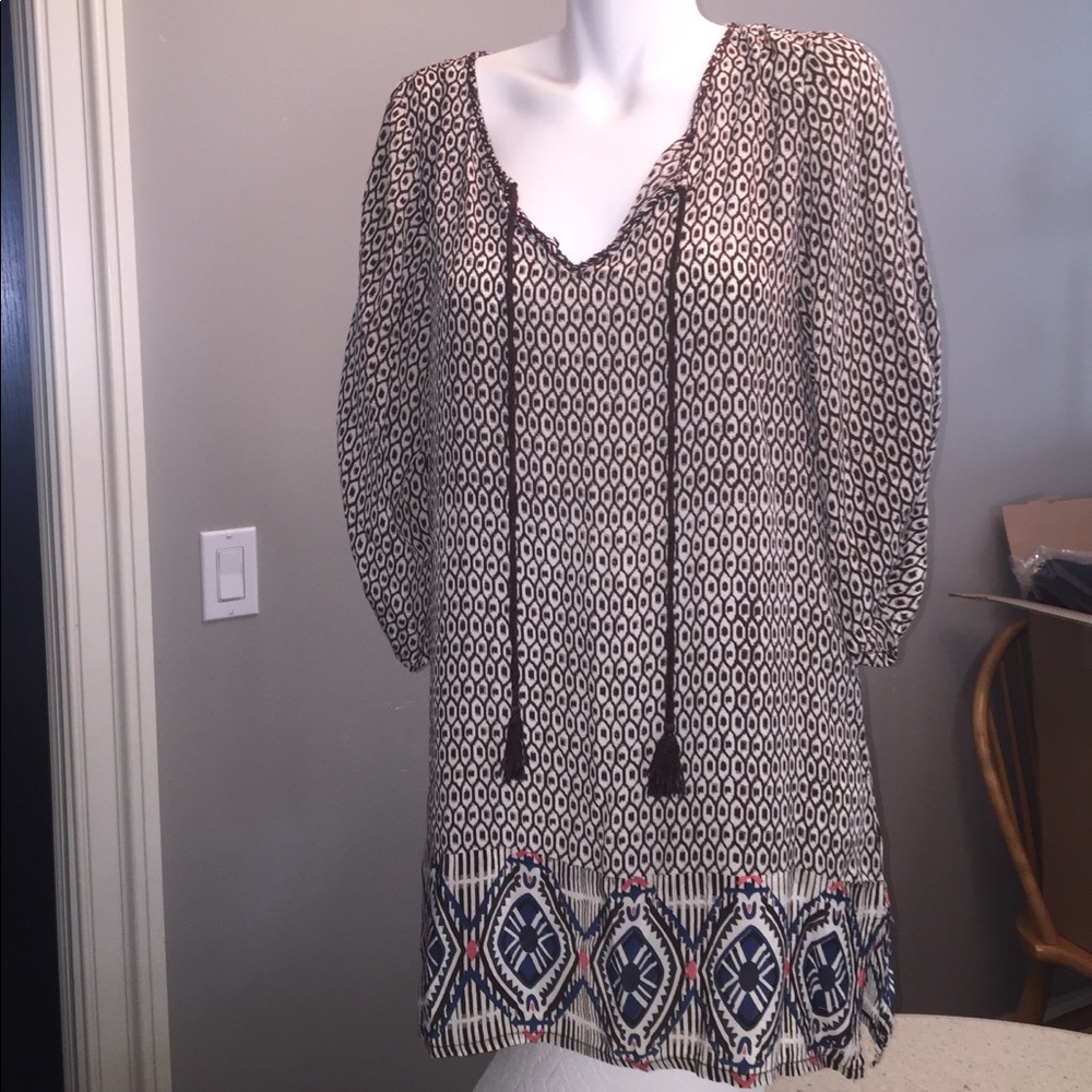 Anthropologie Tolani tunic, size M - 100% silk