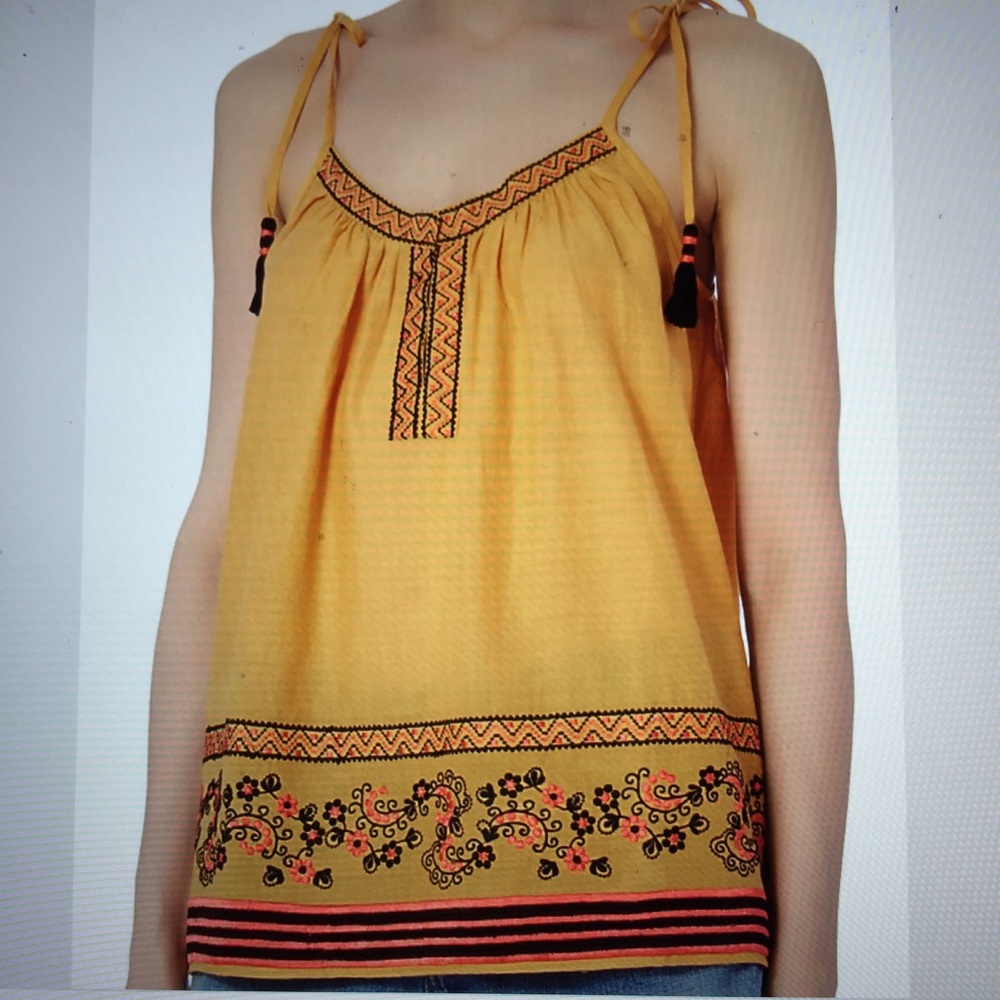 Love Sam Tassel Tank Extra Small