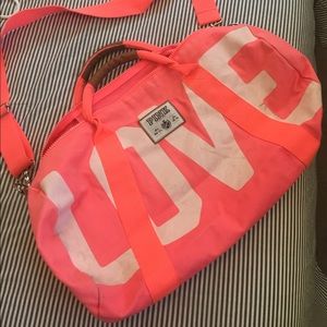 PINK duffle bag