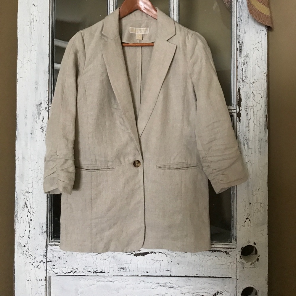 Michael Kors Linen Blazer