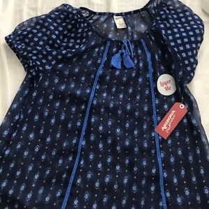 soft blue shirt never worn!!