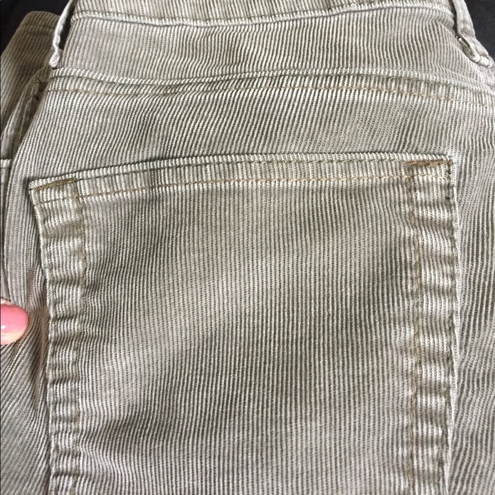 SOLD BOGO FREE Gray Corduroy Pants