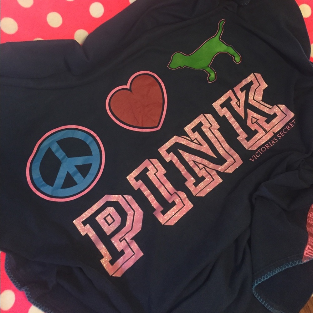 ⭐️💕VS PINK💕⭐️RARE VINTAGE THROW💙💚🎉