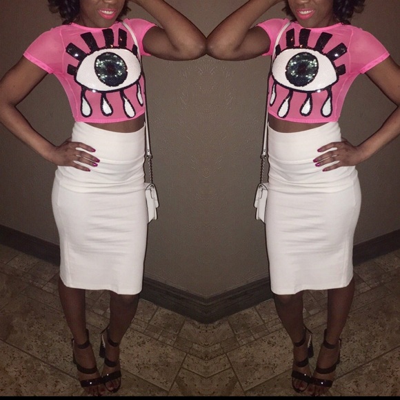 Black- 3 strap tranparent heels - Picture 4 of 4