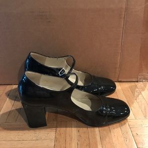 Black Heels with Strap!