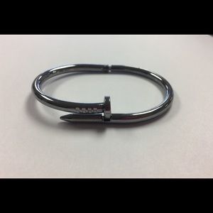 Black Gun Nail Bangle