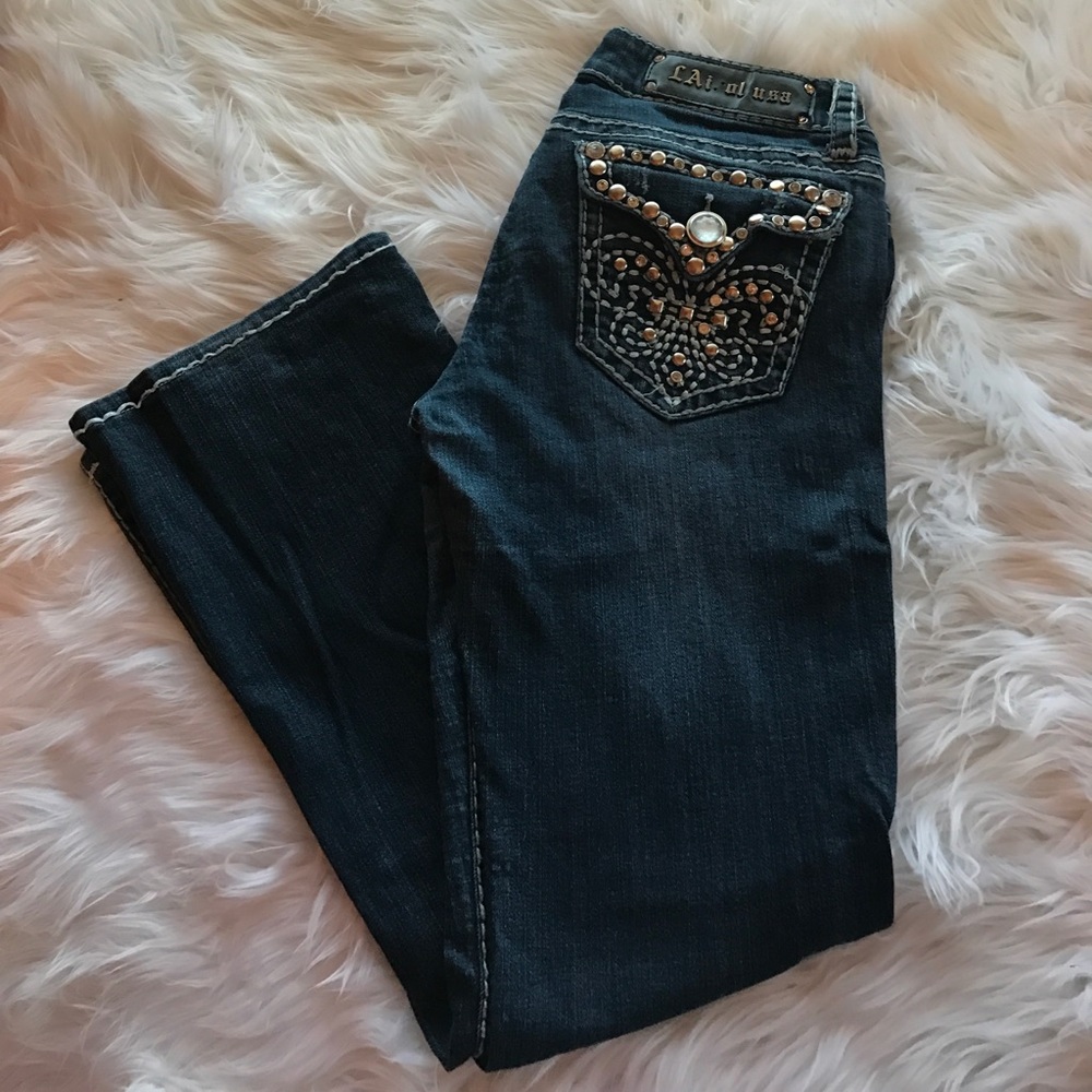 LA Idol Blue Jeans