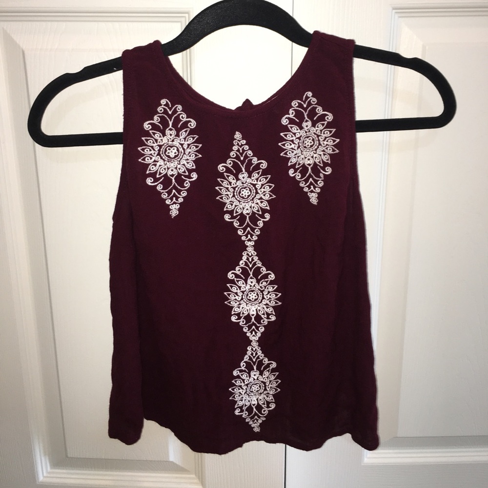L.A Hearts open back tank top