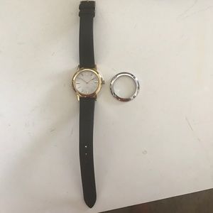 Stella and Dot watch with interchangeable face