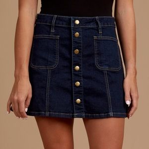 Jean skirt