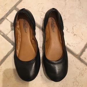 Lucky Brand 'Emmie' flats in black leather