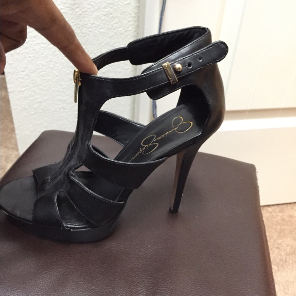Jessica Simpson platform shoes