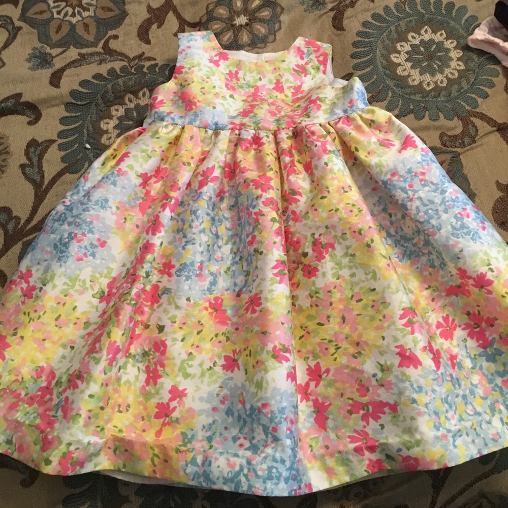 Floral toddler dress