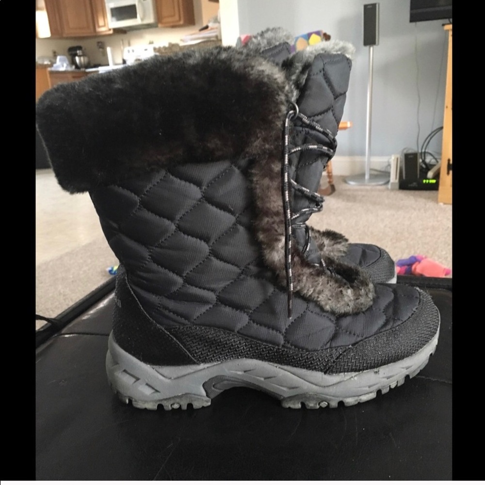 LL BEAN FAUX FUR BOOTS