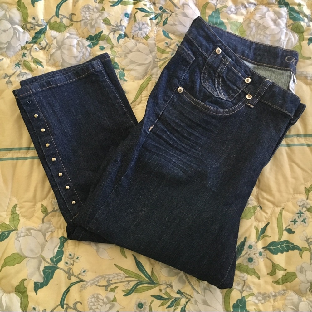 DISCONTINUED Cachè Straight Leg Jean