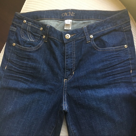 DISCONTINUED Cachè Straight Leg Jean - Picture 2 of 5
