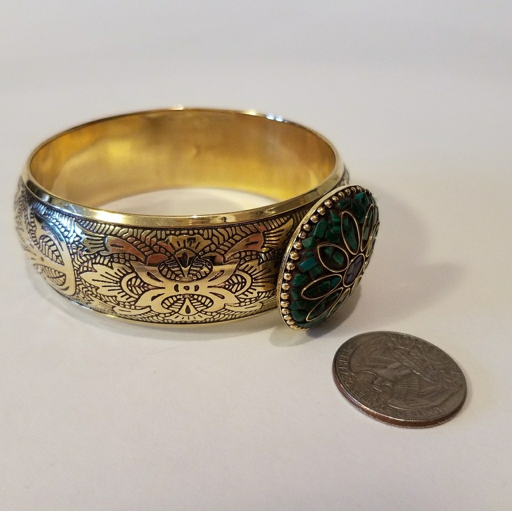 Tibetan Brass Bangle