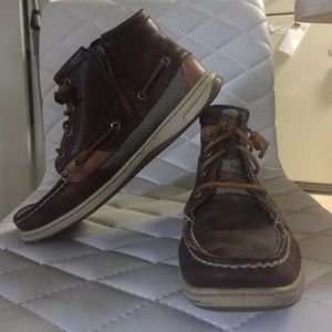 Sperry topside ankle boat shoes