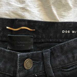 Saint Laurent skinny jeans