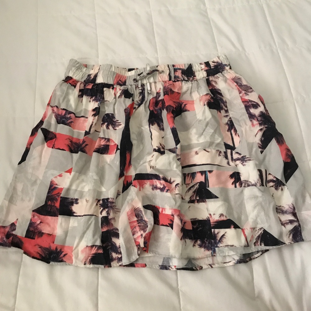 cute patterned skirt