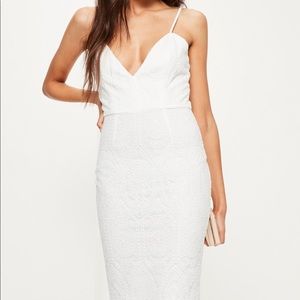 White lacy dress