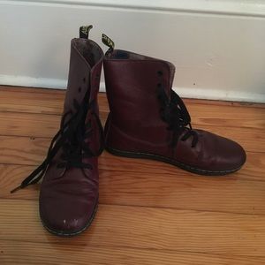 Maroon/Burgundy Doc Martens