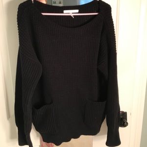 Chunky Black Sweater NWOT