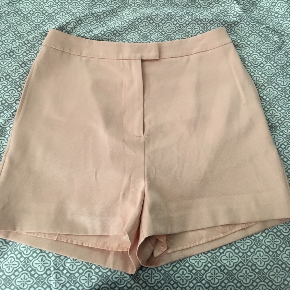 Shinestar Peach High-waisted Vintage Shorts