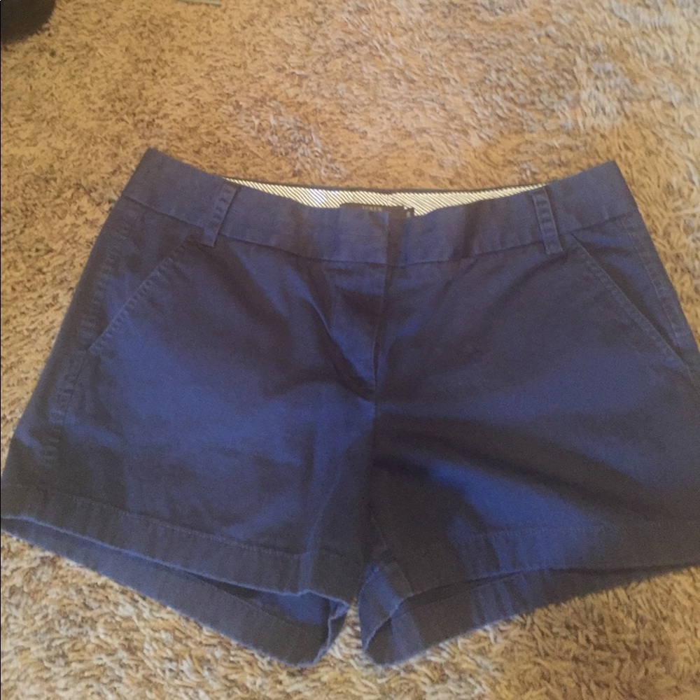 J. Crew Chino shorts. Navy blue, size 10.