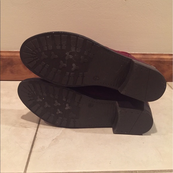 Steven by Steve Madden burgundy boots - Picture 2 of 4