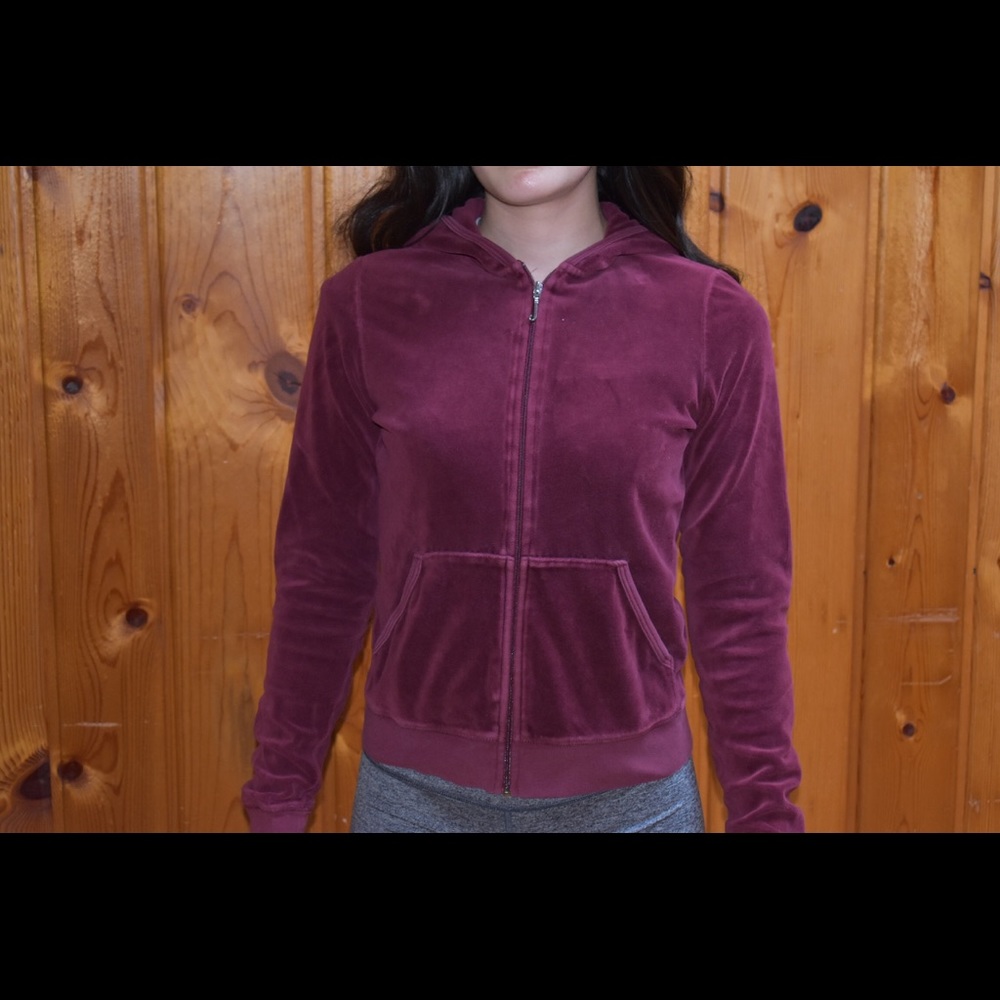 ❗️PRICE DROP TODAY ONLY❗️ Maroon Juicy Sweatshirt
